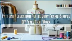 pattern alteration petite body frame