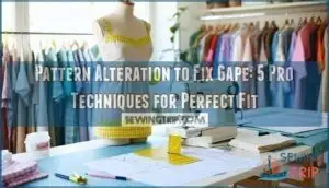 pattern alteration to fix gape