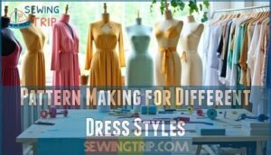 pattern making for different dress styles