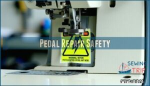 pedal repair safety