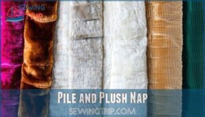 pile and plush nap
