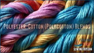 polyester-cotton (polycotton) blends