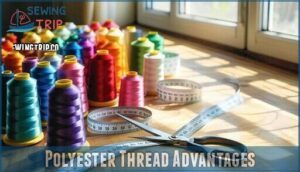 polyester thread advantages