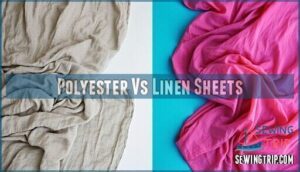 polyester vs linen sheets