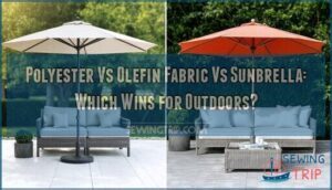 polyester vs olefin fabric vs sunbrella