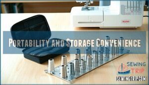 portability and storage convenience