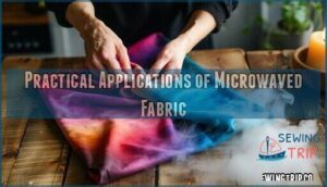 practical applications of microwaved fabric
