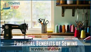 practical benefits of sewing