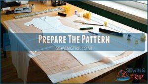 prepare the pattern