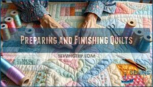 preparing and finishing quilts