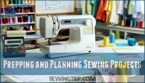 prepping and planning sewing projects