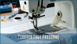 presser foot pressure