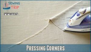pressing corners