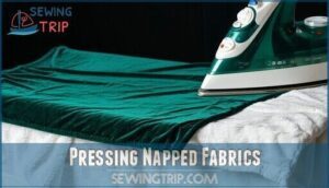 pressing napped fabrics