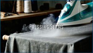 pressing seams