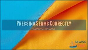 pressing seams correctly