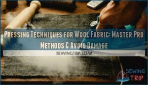 pressing techniques for wool fabric
