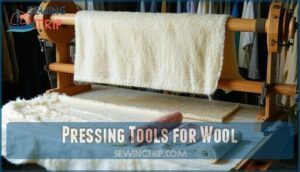 pressing tools for wool