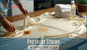 pretreat stains
