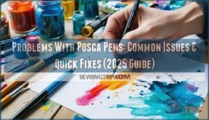 problems with posca pens