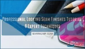 professional looking seam finishes tutorial