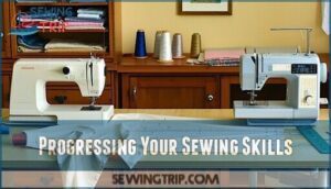 progressing your sewing skills