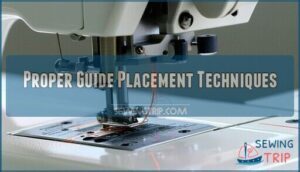 proper guide placement techniques