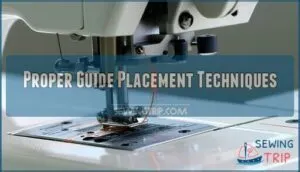 proper guide placement techniques
