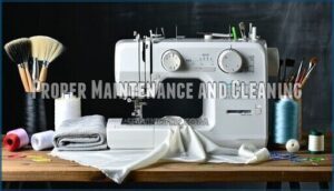 proper maintenance and cleaning