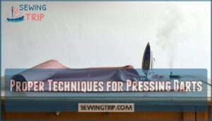 proper techniques for pressing darts