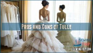 pros and cons of tulle
