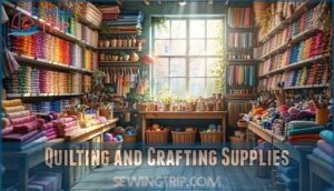 quilting and crafting supplies