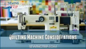 quilting machine considerations