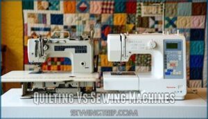 quilting vs sewing machines