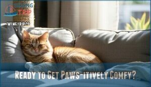 ready to get paws-itively comfy