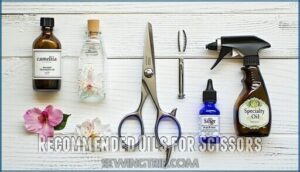 recommended oils for scissors