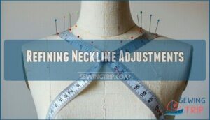 refining neckline adjustments
