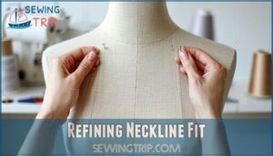 refining neckline fit