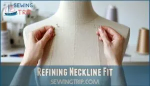 refining neckline fit