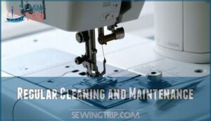 regular cleaning and maintenance