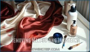 removing makeup and ink stains
