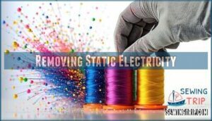 removing static electricity