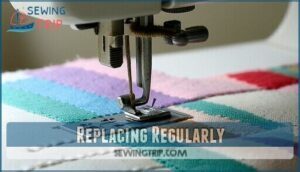 replacing regularly
