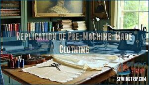 replication of pre-machine-made clothing