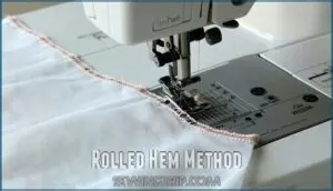 rolled hem method