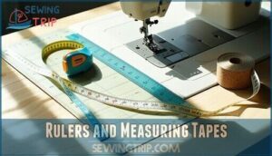 rulers and measuring tapes