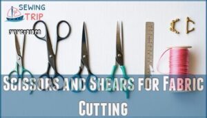 scissors and shears for fabric cutting