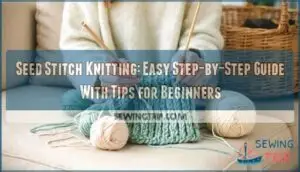 seed stitch knitting