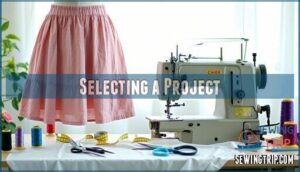 selecting a project
