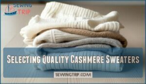 selecting quality cashmere sweaters